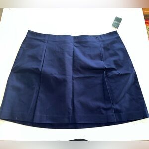 Lauren by Ralph navy blue skirt new nwt 22 a line